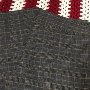 Career, grey plaid pants, size 14P, stretch